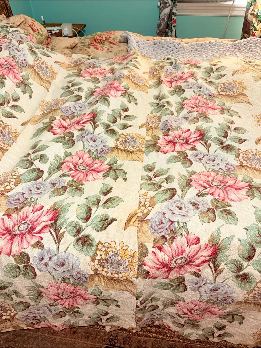 Vintage Barkcloth Curtains